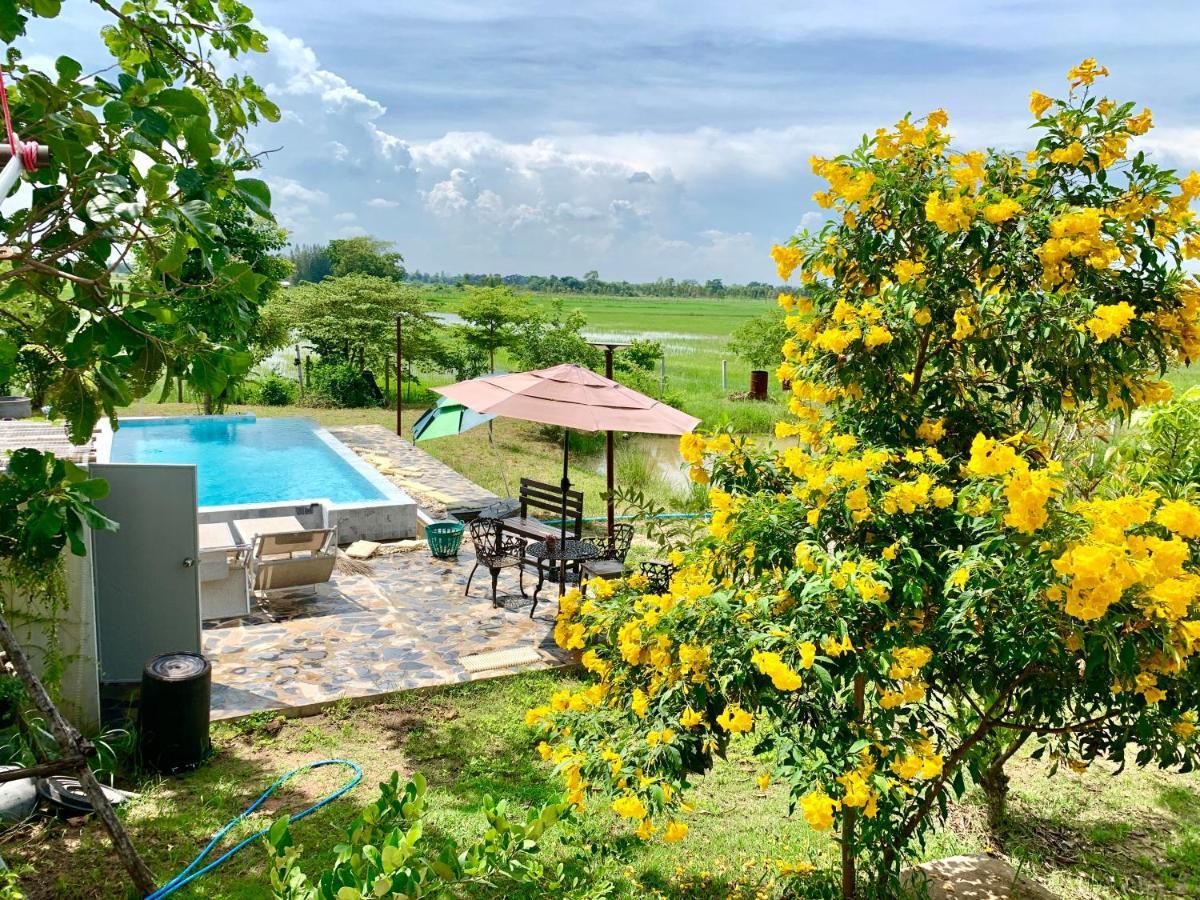 Rang Robin Farmstay For 4 With Pool Ban Wang Muang Eksteriør billede