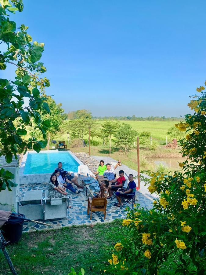 Rang Robin Farmstay For 4 With Pool Ban Wang Muang Eksteriør billede