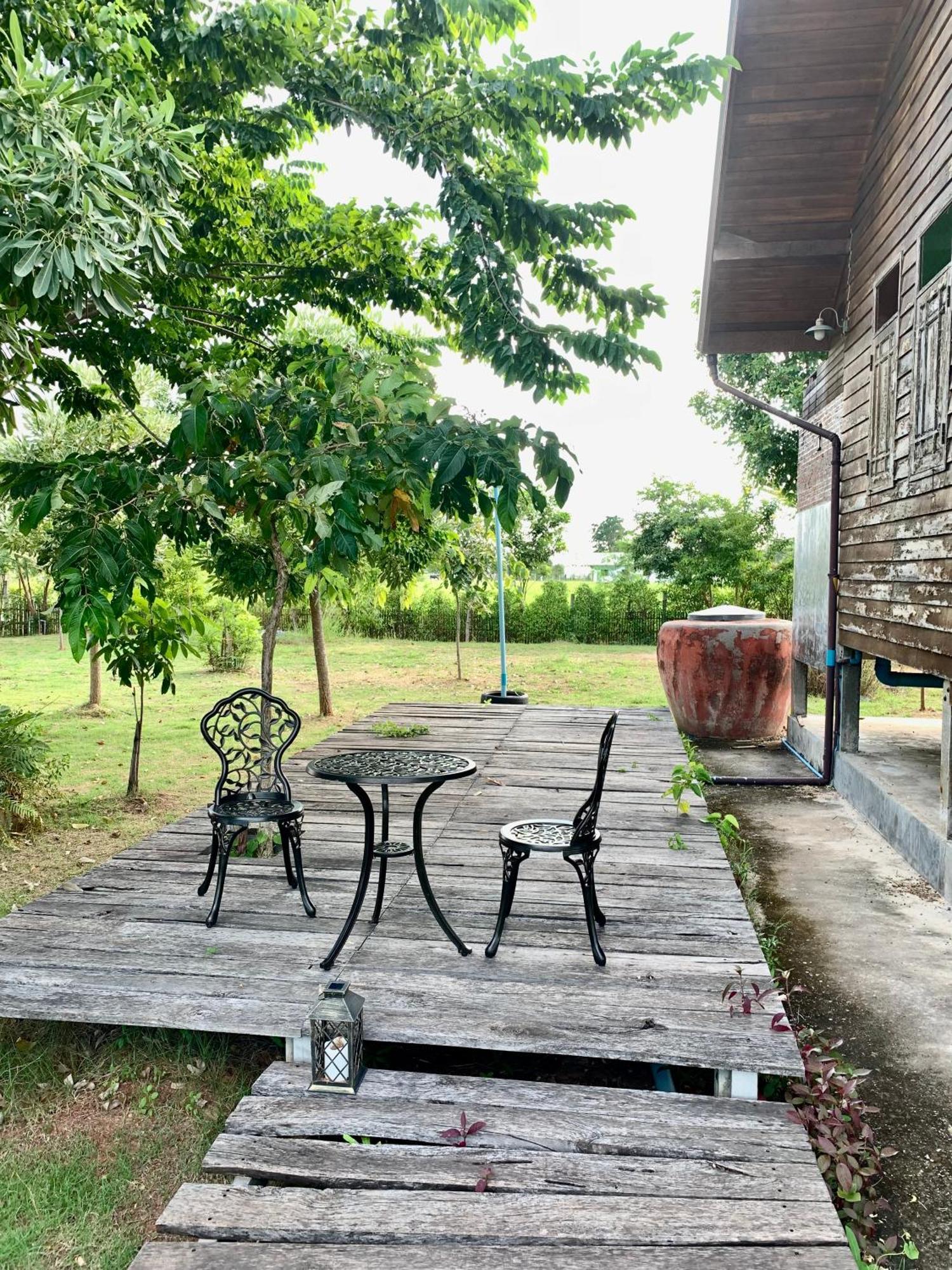 Rang Robin Farmstay For 4 With Pool Ban Wang Muang Eksteriør billede