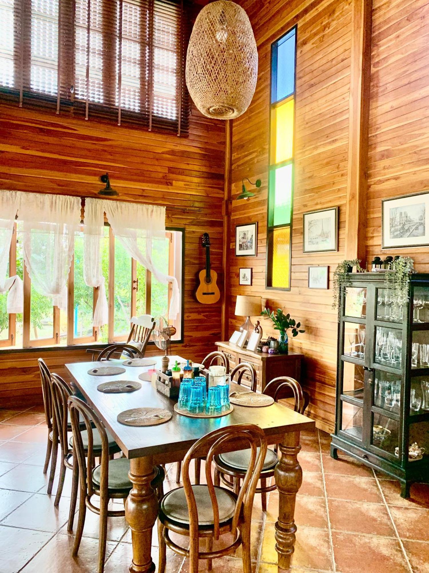 Rang Robin Farmstay For 4 With Pool Ban Wang Muang Eksteriør billede